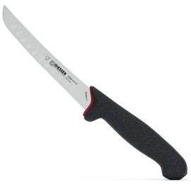 Giesser seit 1776 - Made in Germany - Ausbeinmesser rutschfest PrimeLine, Klinge mit Kullen 15 cm, schwarz, scharfes Metzgermesser spülmaschinenfest, rostfrei