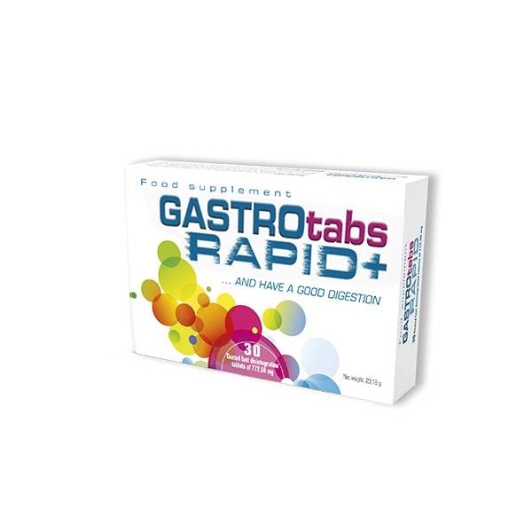 No Vendor GASTROTABS RAPID 30TABLETS
