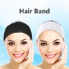 AIMALL 50PCS Disposable Non-Woven Velcro Hair Bands, 17.72 x 2.36