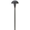 Kichler 15323BKT, Eclipse Low Voltage Post Landscape Path Lighting Fluorescent, Black