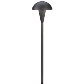 Kichler 15323BKT, Eclipse Low Voltage Post Landscape Path Lighting Fluorescent, Black