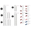 Snap-in Tact Switch, 0.2 x 0.2 inch (6 x 6