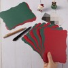 Homtable 50 Pack Shiny Blank Cardstock Greeting Cards for DIY