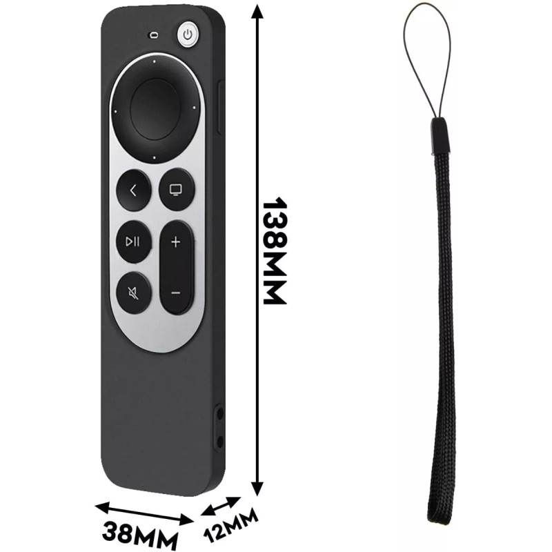 Pacal Funda Silicon Del Control Remoto Para Apple Tv 4k
