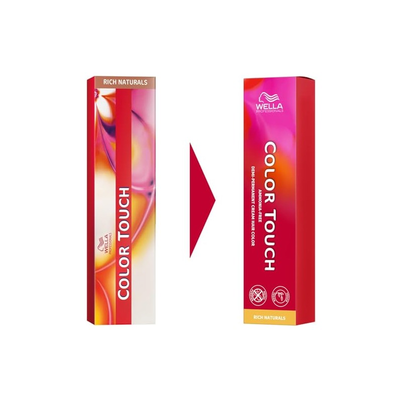 Color Touch Rich Naturals 5/37 Light brown Gold-Brown 60 ml