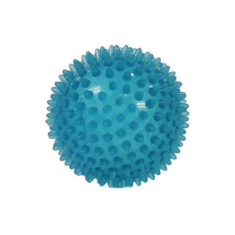 Hedgehog Ball 10 cm Blue Transparent Pack of 1