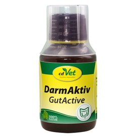 cdVet Naturprodukte DarmAktiv Hund & Katze 100 ml - Hund, Katze - Ergänzungsfuttermittel - Unterstützung der Darmflora - fördert die Verdauung - stärkt das Immunsystem - Verdauungsprobleme -