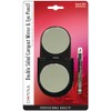 DONNA Double Sided Compact Mirror, Black Eye Pencil