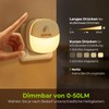 AUVON AUVON Nachtlicht Steckdose mit Bewegungssensor und D?mmerungssensor, Warmwei?es LED