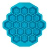 Zilphoba 2pcs Honeycomb Silicone Mold, Non-Stick 19 Cavities Bee Silicone