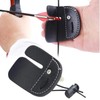 Aczyqws Archery Finger Tab, Leather Archery Finger Tab, Archery Finger