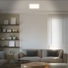 Briloner Leuchten LED Panel, Ceiling Light, Includes Backlight Effect, 18