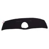 Wellvisors Black Dash Mat Dashboard Cover Compatible With Mini Cooper 4Dr F55 Hatch 2Dr F56 Convertible F57 2015-2024