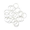 20 solid sterling silver nose rings size 10mm