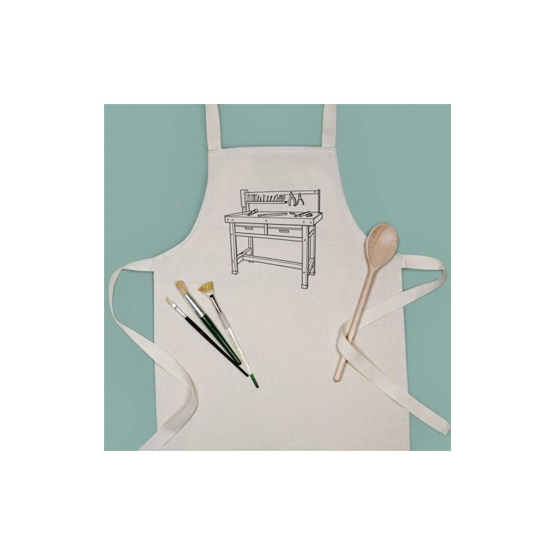 Azeeda 'Tools Workbench' Kid’s Cooking Apron (AP00064406)