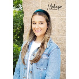 Girls 2 inch Satin Headband With Lining - Hunter