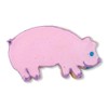 Staedter Lucky Pig Cookie Cutter, Silver, 8 cm