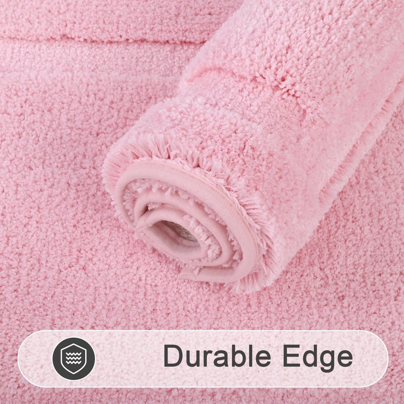 SHACOS Super Soft Bathroom Rugs 20x32 inch Non Slip Washable