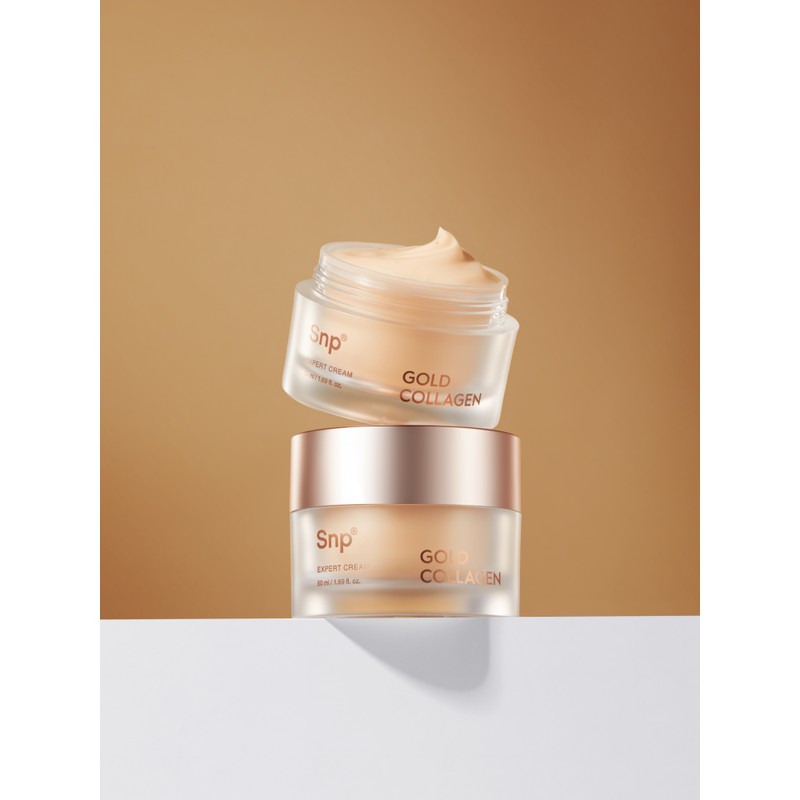 SNP Gold Collagen Expert Cream 50ml + Expert Ampoule 50ml