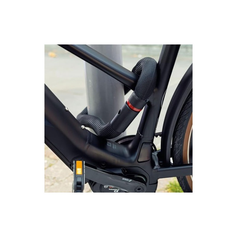 ABUS Goose Lock Chain Lock - Bendable, Rattle-Free Bicycle Lock