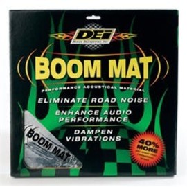 Design Engineering Boom Mat Sound Deadening Material with Adhesive Backing | 2mm 12" x 12.5" (Pack of 8)