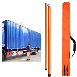 Umisu Load Height Measuring Stick,15Ft Height Stick for Trucks,Sturdy Fiberglass Truck Height Stick with Carrying Bag and Adjustable Pole by Non-Conductive Pole,Height Stick for Car,Trucks Haulers