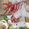 Toddmomy Christmas Gingerbread House Ornaments Resin Christmas Hanging Ornaments for