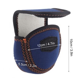 JUMZ Fly reel bag, anti-fall, anti-scratch, impact-resistant fly reel protective cover for fishing