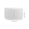 Mikinona 2Pcs Foot Elevation Pillow Comfortable Ankle Wrist Support Cushion