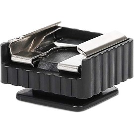 1 x SC-6 Standard 1/4" Screw Audio Fan Hot Shoe Adapter for Flash 580EX II/580EX/430EX II/430EX etc