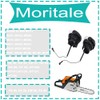 Moritale Fuel & Oil Cap for Stihl Chainsaw MS171, MS181,