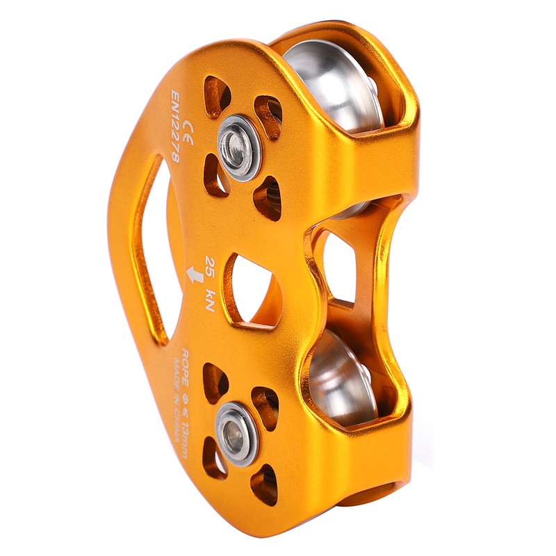 Ropeway Double Shaft Double Pulley Outdoor High Altitude Traverse Carriage