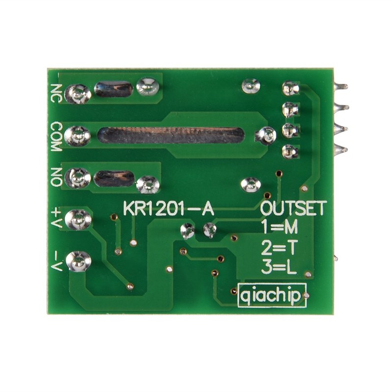 Relay Switch with Remote,ASHATA 12V Universal Remote Control Switch Replacement