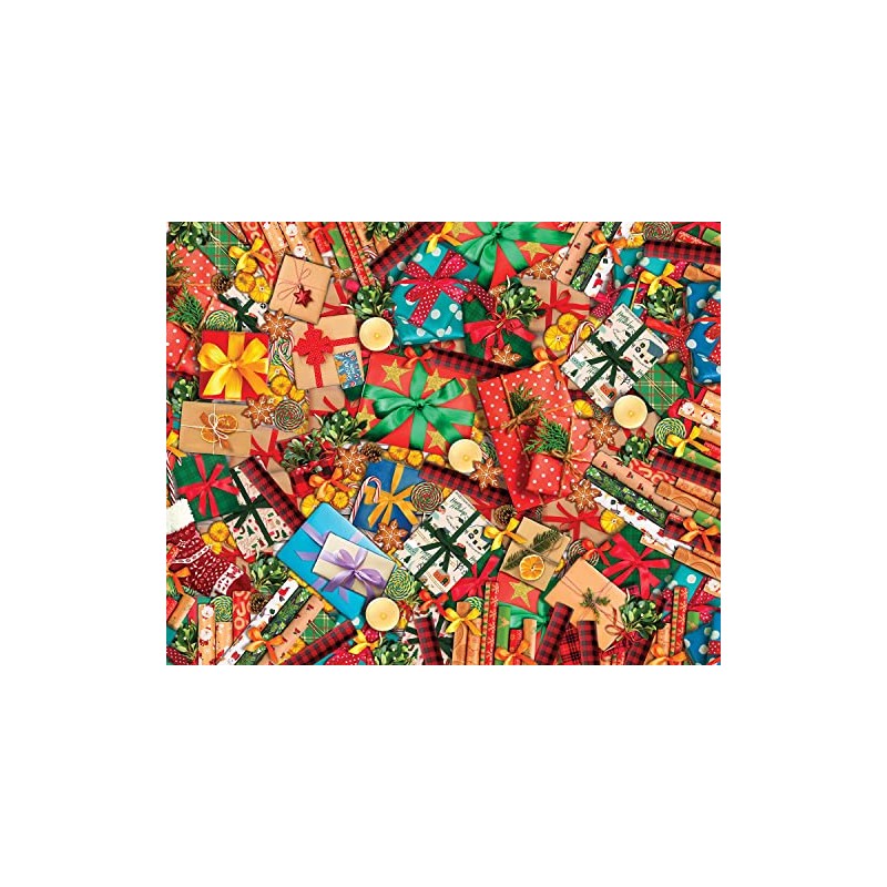 Springbok's 1500 Piece Jigsaw Puzzle Christmas Collage - Made in