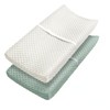 Babebay Changing Pad Cover, Ultra Soft Minky Dots Plush Changing