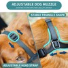 Dog Muzzle for Large Dog, Muzzles with Velcro Straps, Breathable