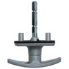 Henderson Garage T- Bar Lock Handle (short spigots) Black