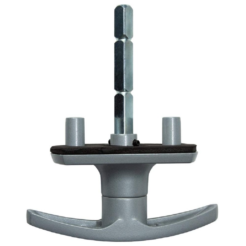 Henderson Garage T- Bar Lock Handle (short spigots) Black