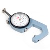 Utoolmart Dial Thickness Gauge, Flat Head Thickness, 0-20mm Tester Dial