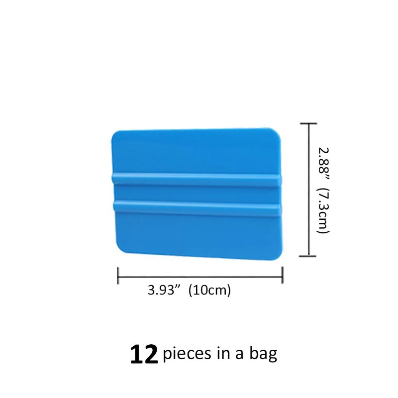 Lependor Blue Hand Applicator Squeegee, Decal Vinyl Wrap Handy Tool