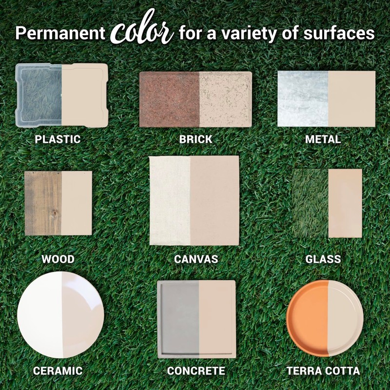 COLORSHOT Metallic Spray Paint Cheers (Champagne Metallic) 9 oz. 4