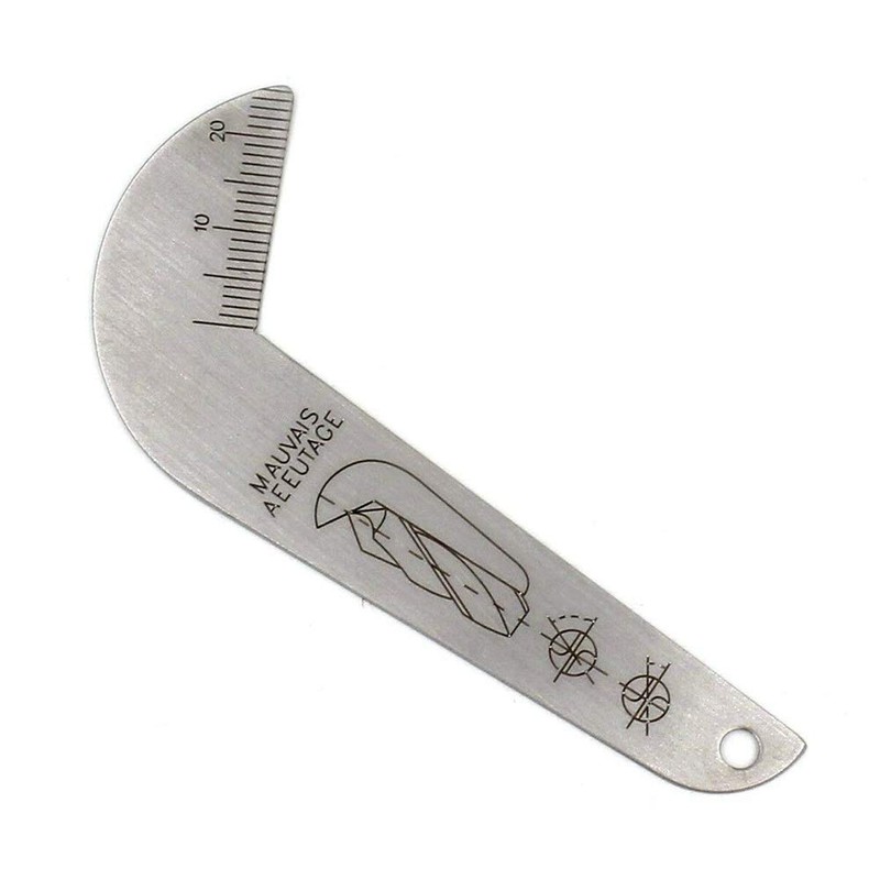 118 Degree Drill Bit Angle Gauge Drill Bit Sharpening Gauge