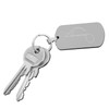 absenda Music Keyring Stainless Steel | Black Silver Gold |