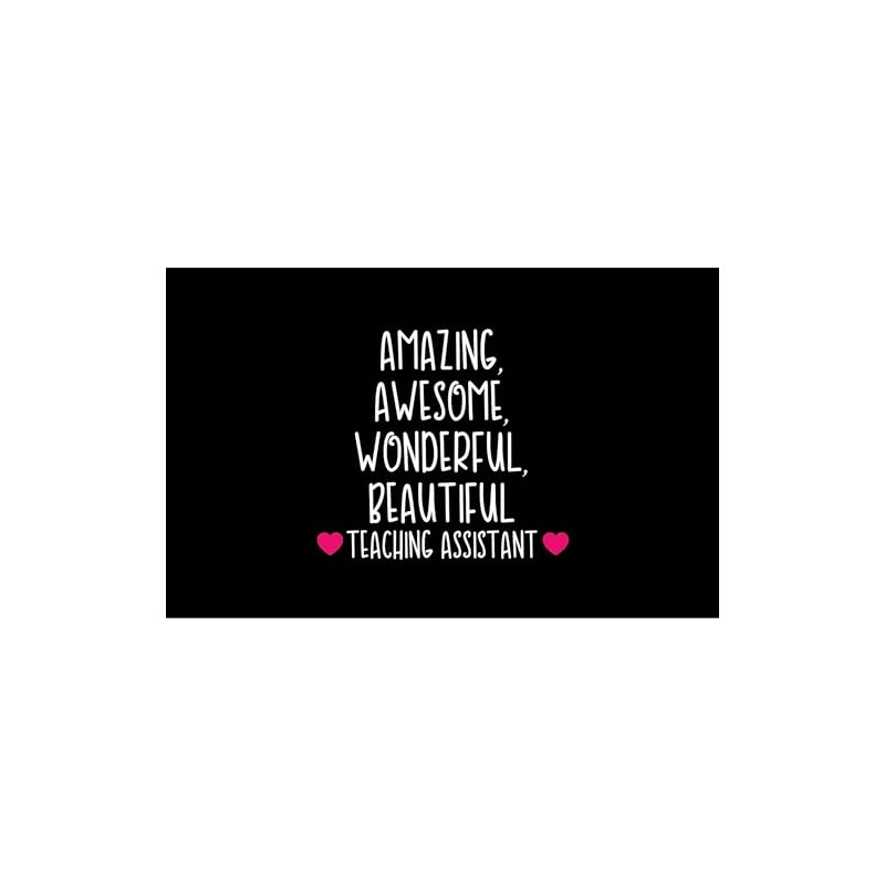 CafePress Amazing Teaching Assistant Sticker Rectangle Bumper Sticker Car Decal