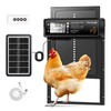 Mars Explo Solar Powered Automatic Chicken Coop Door, LCD Display,