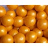 YANKEETRADERS Gold Fruit Flavored Gumballs 1", 2 Pounds Bulk