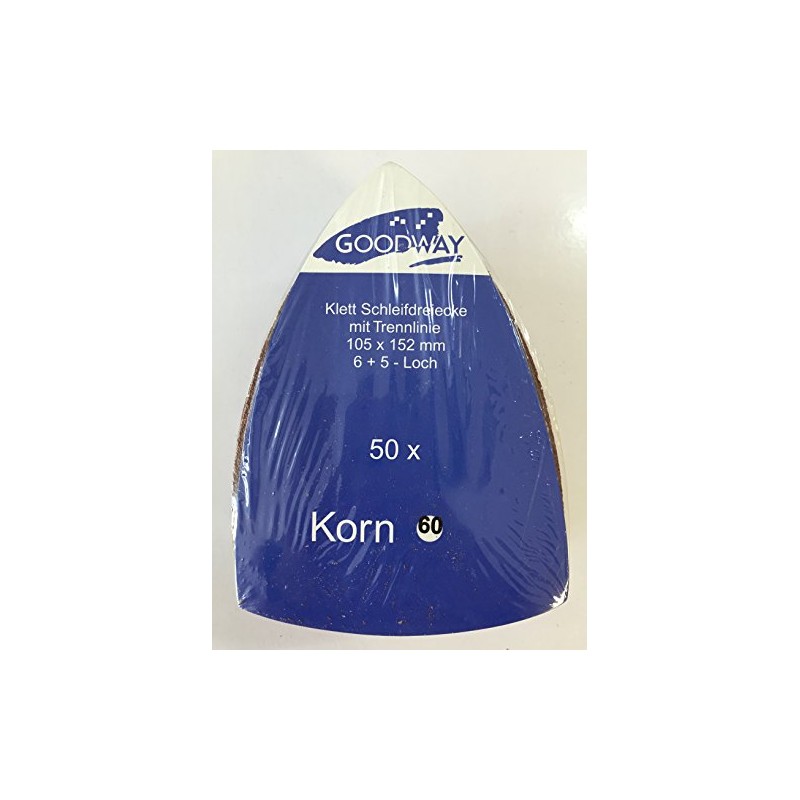 Prio Sanding Triangles │ Velcro Sanding Sheets │ 50 Pieces