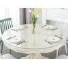 Deep Dream 2.0mm Thick 54 Inches Clear Round Table Protector,