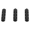 3Pcs/set Surfboard Rudder Groove Plastic Finned Box Plug Fin Plug