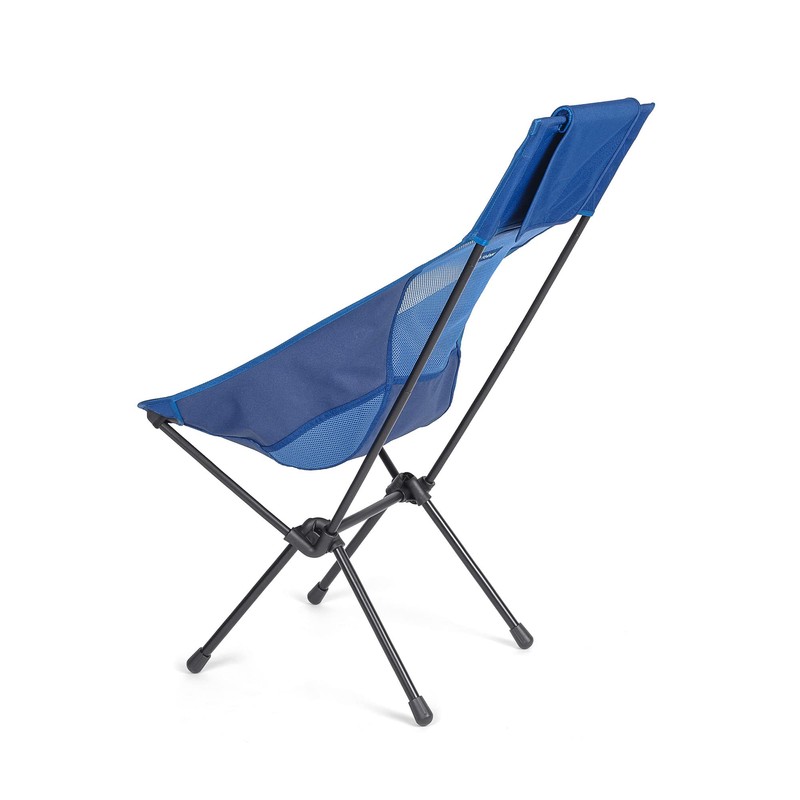Helinox Sunset Chair Lightweight, High-Back, Compact, Collapsible Camping Chair, Blue